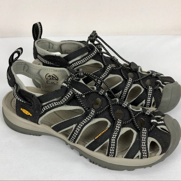 Keen Shoes - KEEN Black Hiking Sandals Size 9 Waterproof